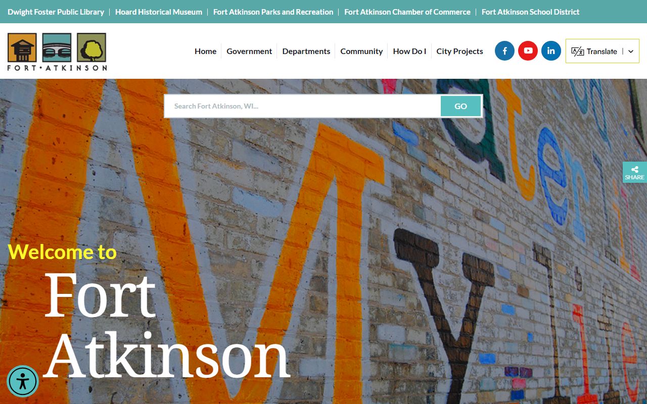 Fort Atkinson White Pages city government building