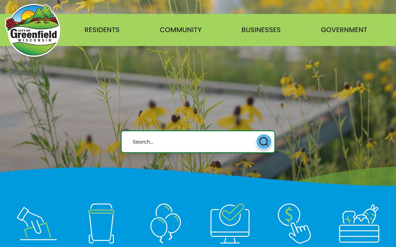 Greenfield White Pages city government building