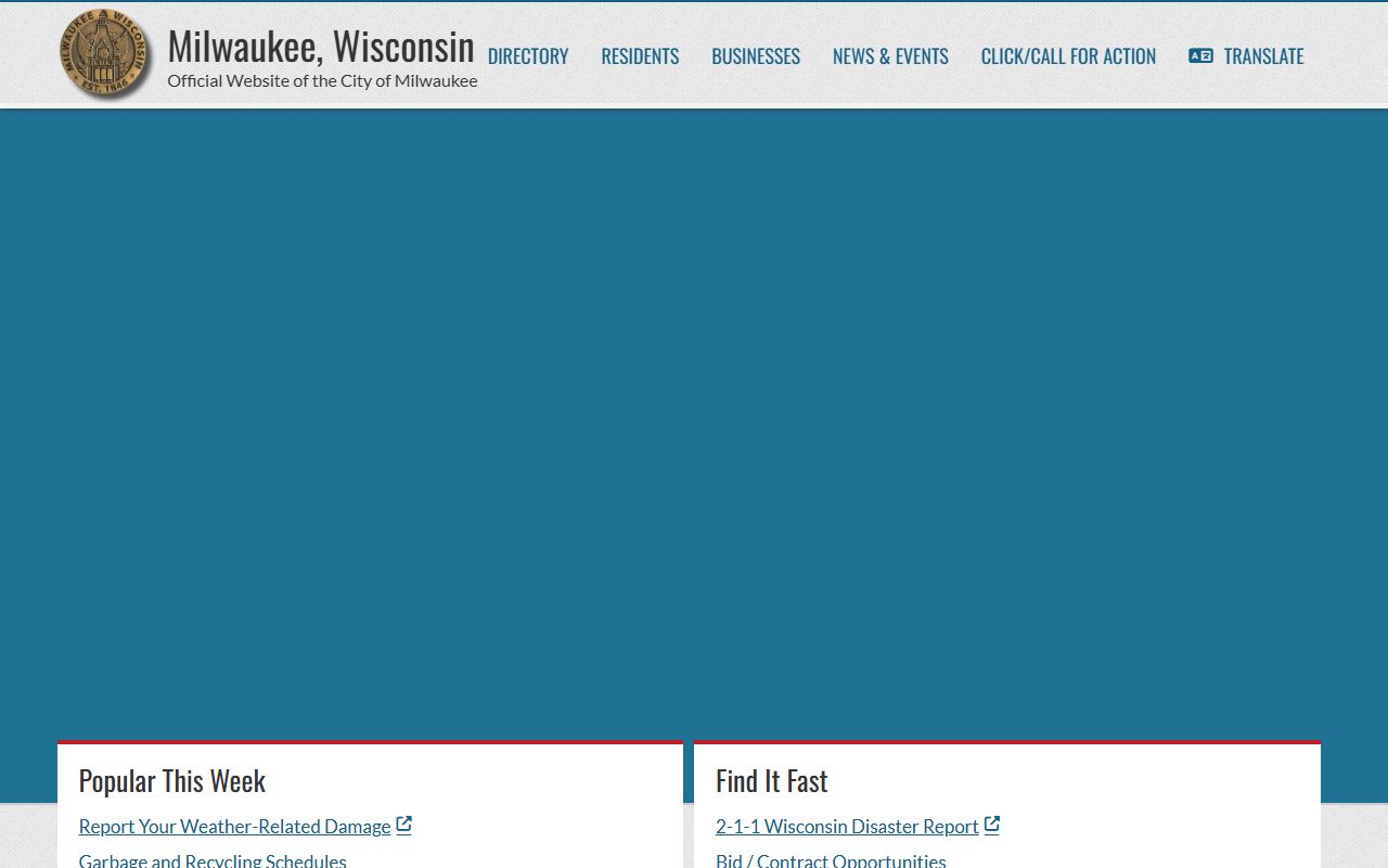 Milwaukee White Pages city government building