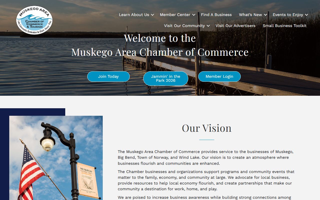 Muskego White Pages local community and business hub