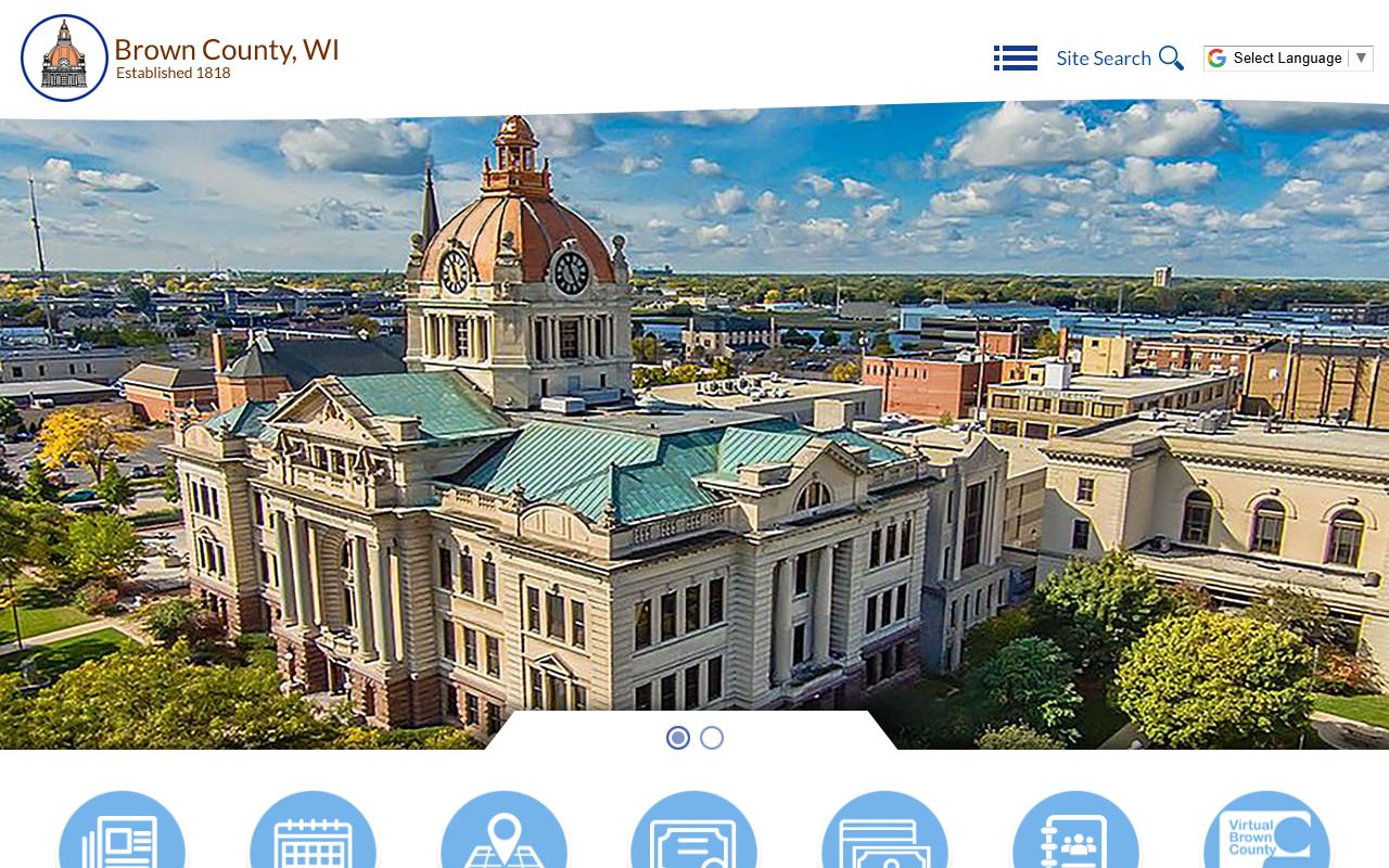 Brown County White Pages county government building