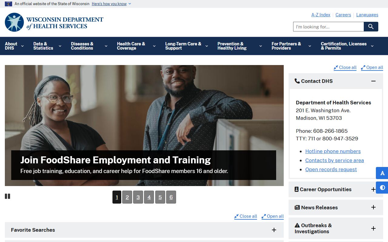 Wisconsin White Pages health services