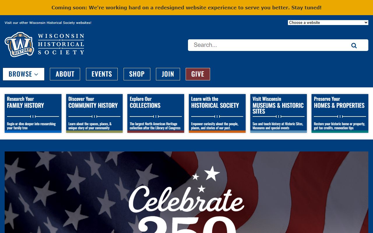 Wisconsin White Pages historical society